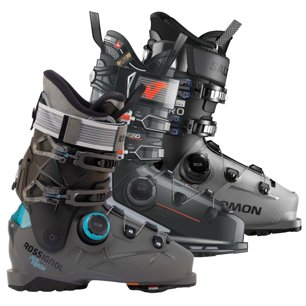 Ski Boots Top - Rossignol Alltrack Boa, Nordica Speedmachine Boa, Salomon Supra Pro 110